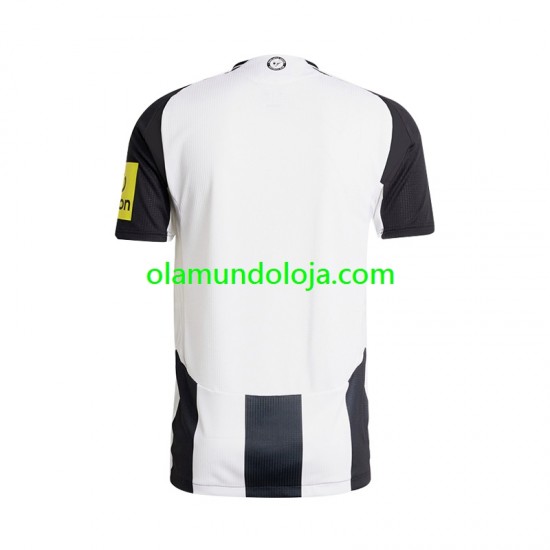 Camisola Newcastle United Homem Equipamento Primeiro 2024-2025 Manga Curta